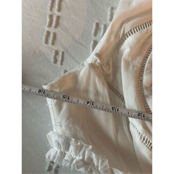 LACE the Label DENTELLE CUT OUT MAXI DRESS WHITE Vacation size S NWT $590 - Picture 6 of 7